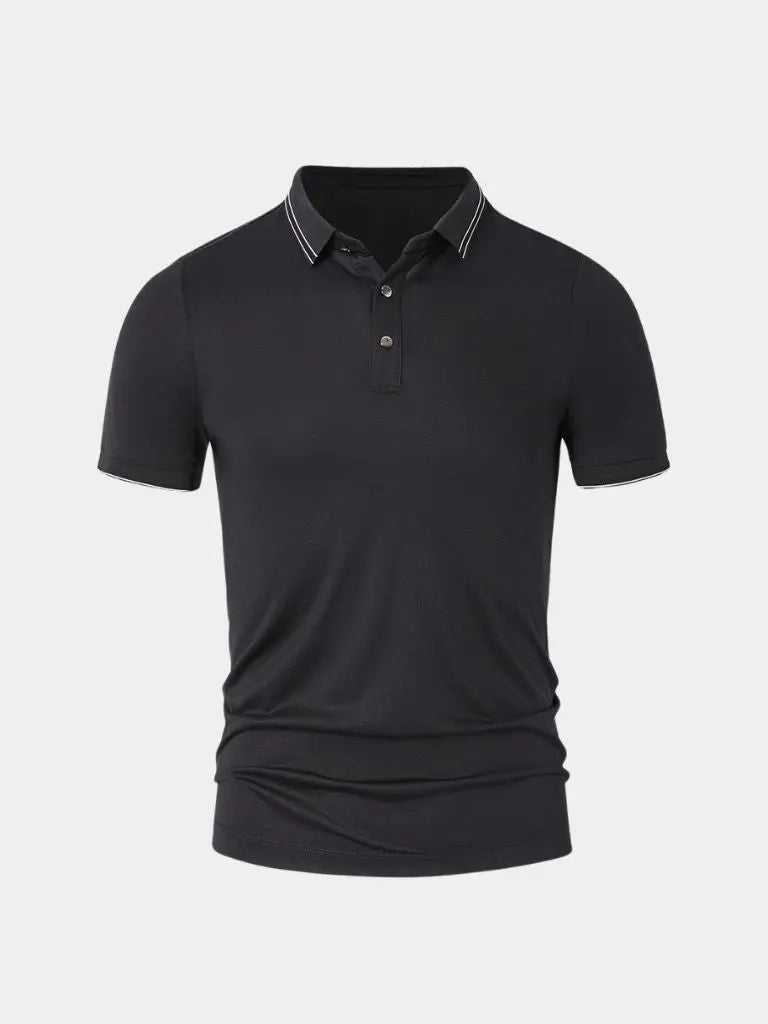João | Polo com Detalhe Obsidiana