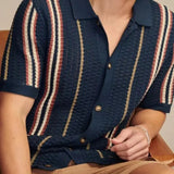 Jónatas | Polo com Design de Pôr do Sol