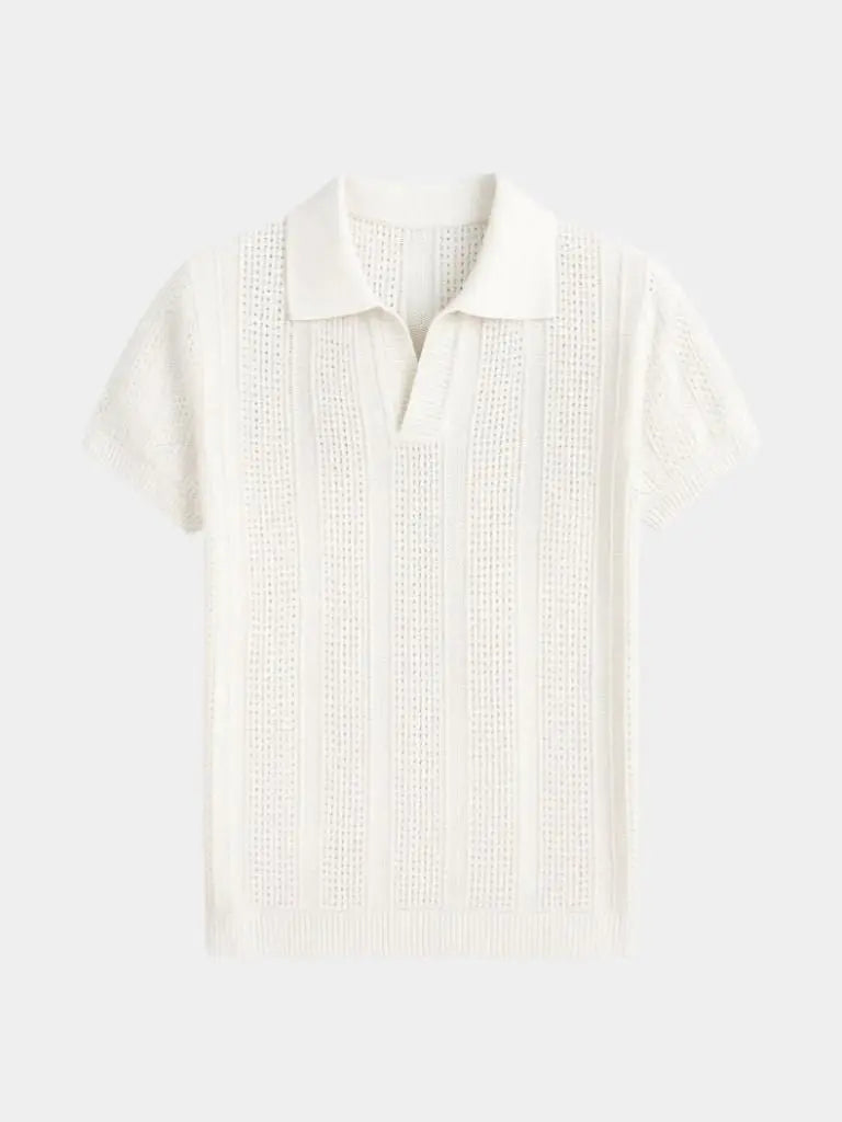 Carlos | Polo com Detalhe Étnico