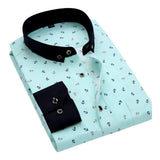 Klaas™ | Padrão Marítimo de Camisa