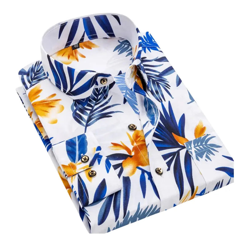 Klaas™ | Padrão Marítimo de Camisa