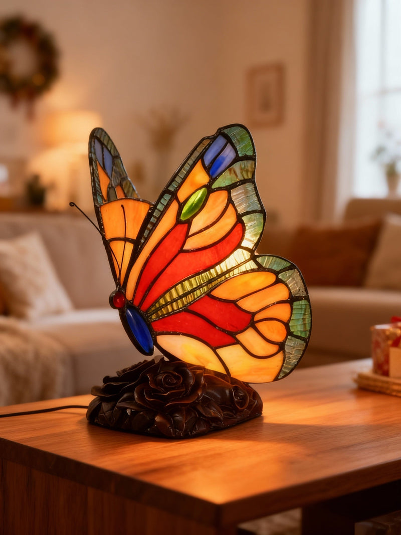LUMIFLY | Lâmpada com motivo de borboleta em estilo Art Deco