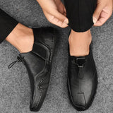 Laurits - Sapatos de Couro Slip-Ons