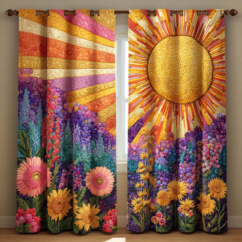 Cortinas Matelassé Brilho de Alvorada Lavanda | Brilho da Manhã
