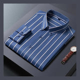 Levi™ | Camisa Elegante às Riscas