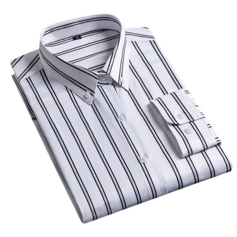 Levi™ | Camisa Elegante às Riscas