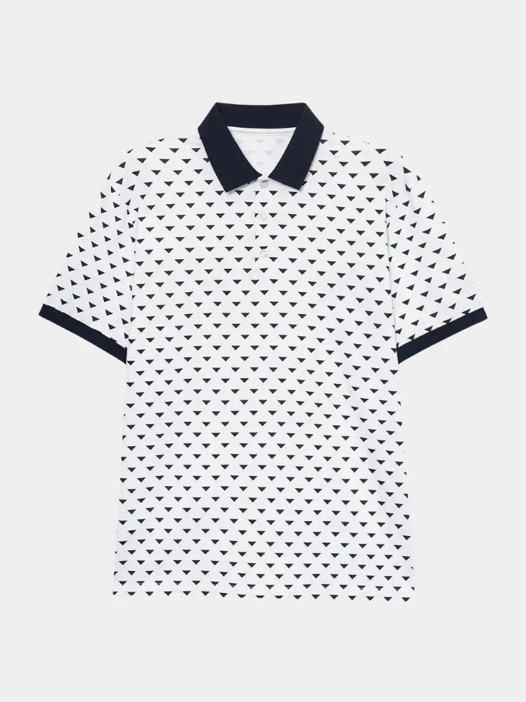 Luís | Polo Belmont em Azul-Escuro