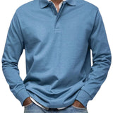 Mário | Polo de Luxo com Mangas Compridas