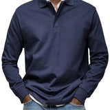 Mário | Polo de Luxo com Mangas Compridas