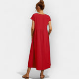 Vestidos de Algodão Leves com Bolsos