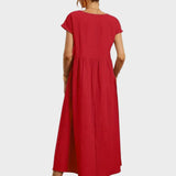 Andreia | Vestido Midi em Estilo Elegante e Atemporal