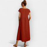 Vestidos de Algodão Leves com Bolsos