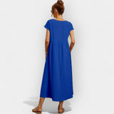 Vestidos de Algodão Leves com Bolsos