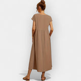 Vestidos de Algodão Leves com Bolsos