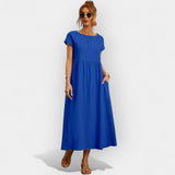 Vestidos de Algodão Leves com Bolsos