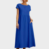 Andreia | Vestido Midi em Estilo Elegante e Atemporal