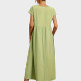 Andreia | Vestido Midi em Estilo Elegante e Atemporal