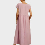 Andreia | Vestido Midi em Estilo Elegante e Atemporal