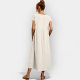 Vestidos de Algodão Leves com Bolsos