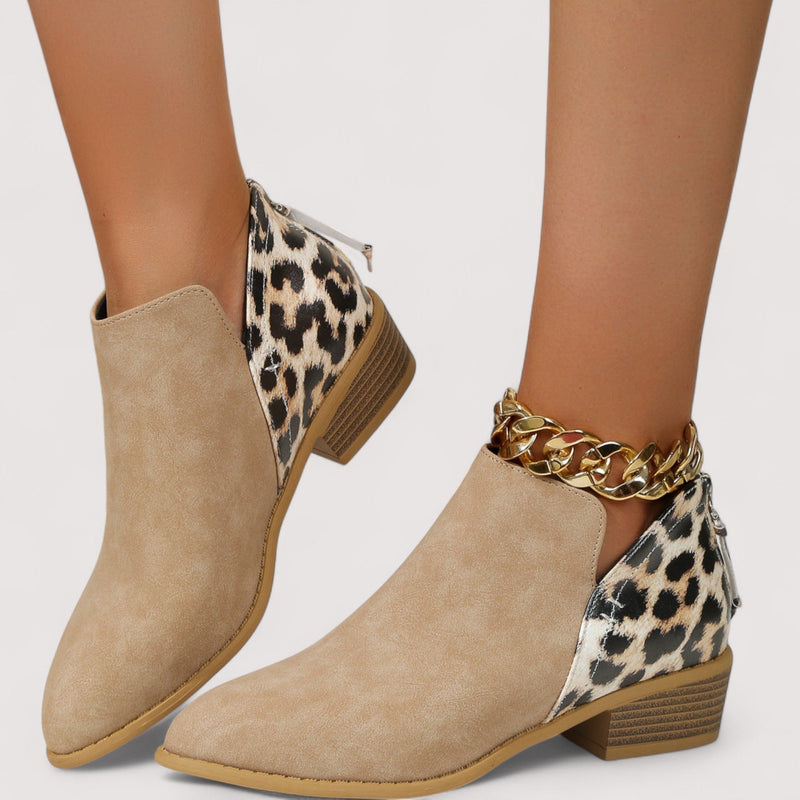 Jazmín - Sapatos elegantes de camurça