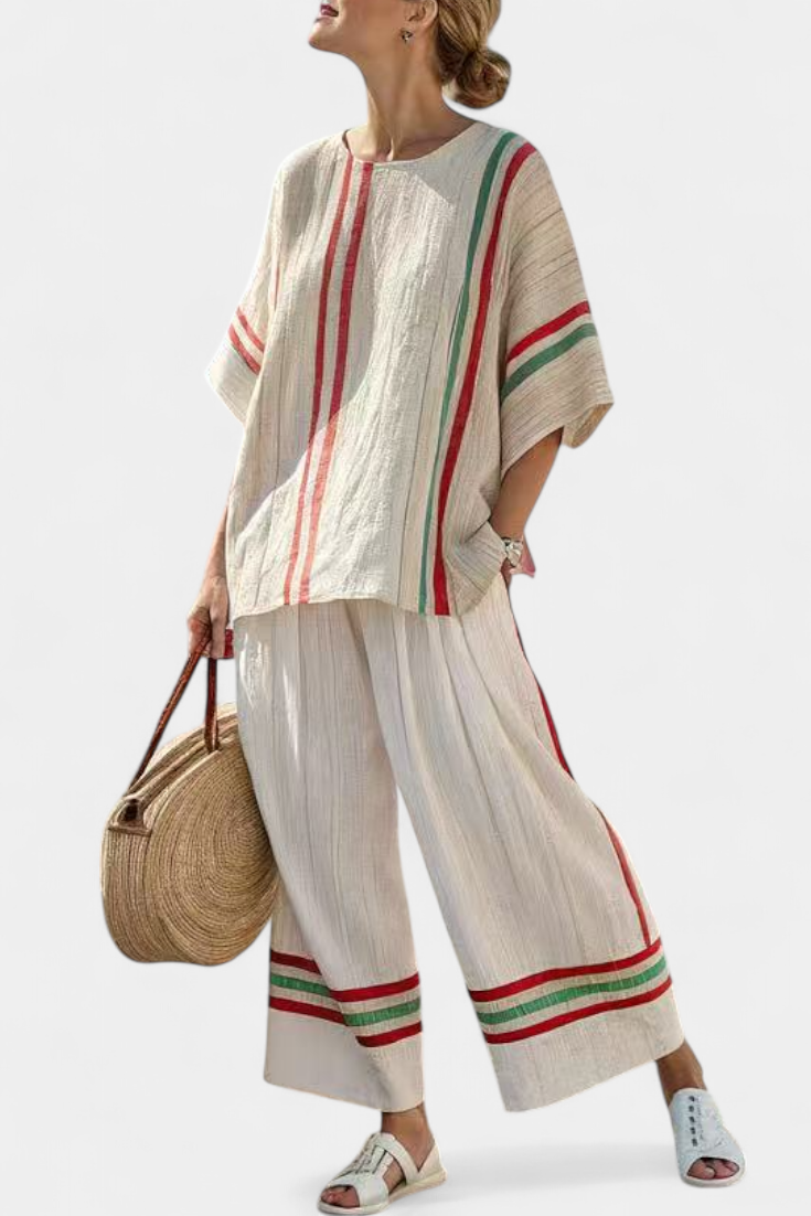 Beatriz | Conjunto para o Mar Mediterrâneo Daisy Lino Bambú Cintas