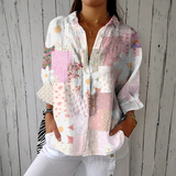 Aurore | Blusa leve de mulher com estampado