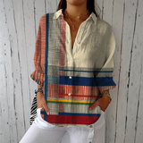 Viviane | Estilo Moderno, Conforto e Motivo Artístico de Camisa
