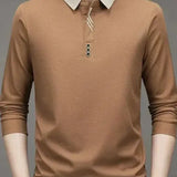 René | Polo Elegante de Manga Comprida