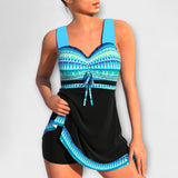 Bikini reversível multicolorido