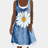 Vestido de Ganga Elegante e Confortável