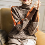 Leonor | Sweater de gola alta de luxo