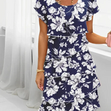 Francisca - Vestido elegante com riscas