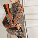 Leonor | Sweater de gola alta de luxo