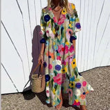 Solange | Vestido Maxi Boémio Leve