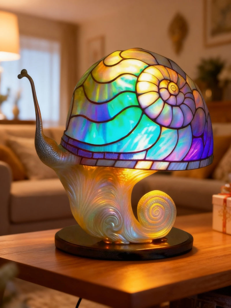 SNAILGLOW | Lâmpada de secretária em forma de caracol