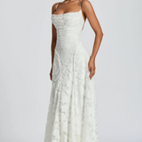 Sofia | Elegante Vestido Maxi de Renda