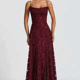 Sofia | Elegante Vestido Maxi de Renda
