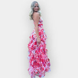 Maxi Vestido con Volantes