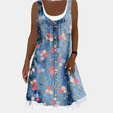 Vestido de Ganga Elegante e Confortável