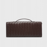 Bolso Clutch Melanie com Detalhe de Nó Dourado