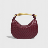 Bolso Gerda Woven com Alça Dourada