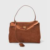 Bolso de Ombro Henna de Camurça