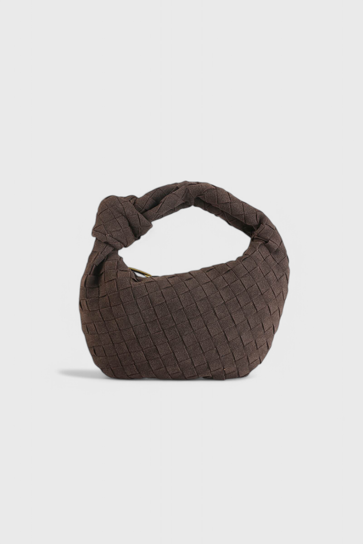 Bolso Mini Remi Tejido com Detalhe de Nudo
