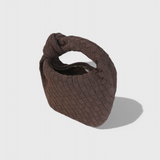 Bolso Mini Remi Tejido com Detalhe de Nudo