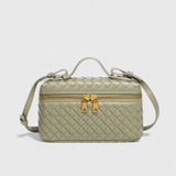 Bolso Mini Milla Tejido com Acessórios Dourados