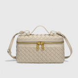 Bolso Mini Milla Tejido com Acessórios Dourados