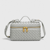 Bolso Mini Milla Tejido com Acessórios Dourados