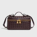Bolso Mini Milla Tejido com Acessórios Dourados
