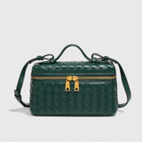 Bolso Mini Milla Tejido com Acessórios Dourados