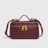 Bolso Mini Milla Tejido com Acessórios Dourados
